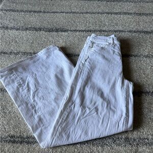 MOTHER The Undercover White Denim